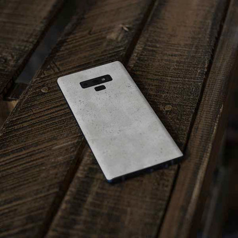 Light Grey Concrete Galaxy Note 9 Skin
