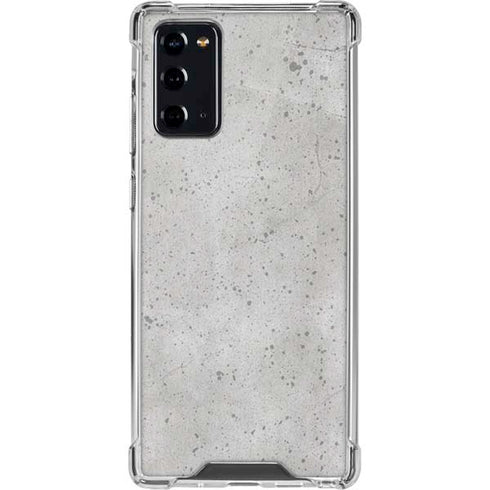 Light Grey Concrete Galaxy Note20 5G Clear Case