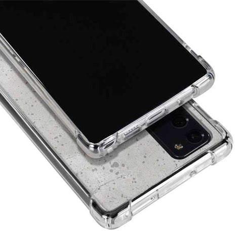 Light Grey Concrete Galaxy Note20 5G Clear Case