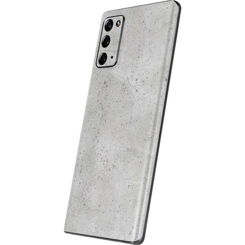 Light Grey Concrete Galaxy Note20 5G Skin