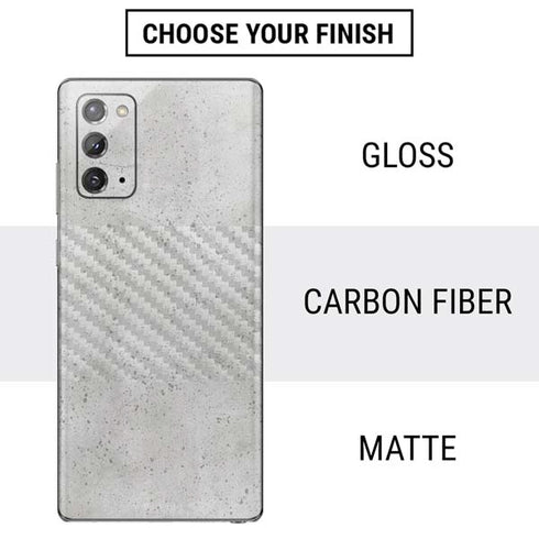 Light Grey Concrete Galaxy Note20 5G Skin
