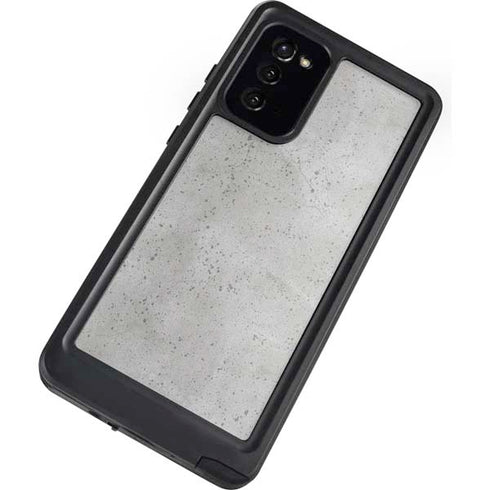 Light Grey Concrete Galaxy Note20 5G Waterproof Case