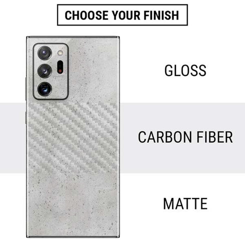 Light Grey Concrete Galaxy Note20 Ultra 5G Skin