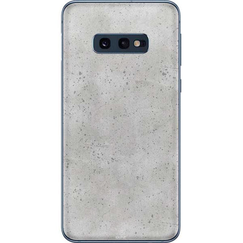 Light Grey Concrete Galaxy S10e Skin