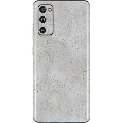Light Grey Concrete Galaxy S20 Fan Edition Skin