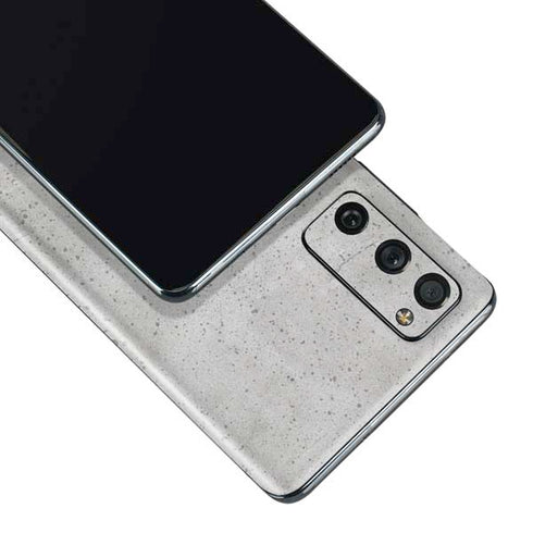 Light Grey Concrete Galaxy S20 Fan Edition Skin
