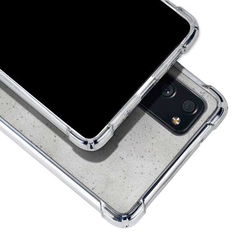 Light Grey Concrete Galaxy S20 FE Clear Case
