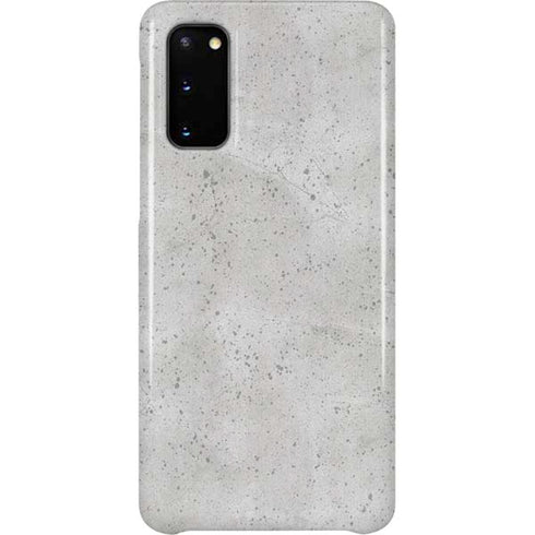 Light Grey Concrete Galaxy S20 Lite Case
