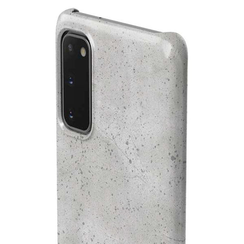 Light Grey Concrete Galaxy S20 Lite Case