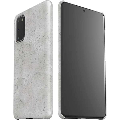 Light Grey Concrete Galaxy S20 Lite Case