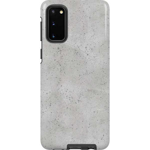 Light Grey Concrete Galaxy S20 Pro Case