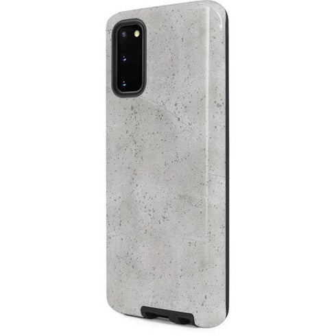 Light Grey Concrete Galaxy S20 Pro Case