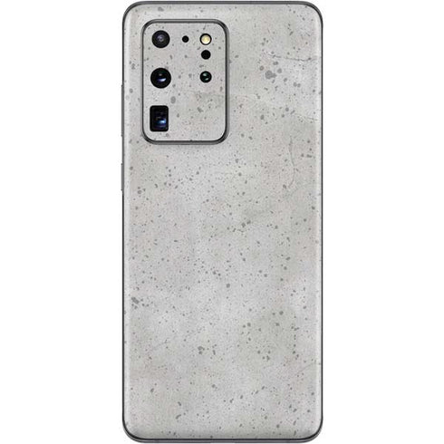 Light Grey Concrete Galaxy S20 Ultra 5G Skin