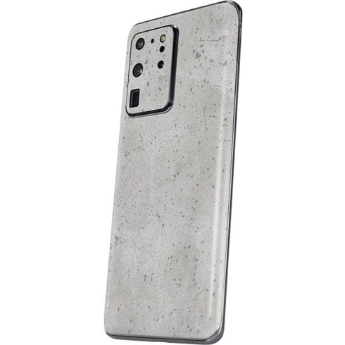 Light Grey Concrete Galaxy S20 Ultra 5G Skin