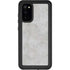 Light Grey Concrete Galaxy S20 Waterproof Case