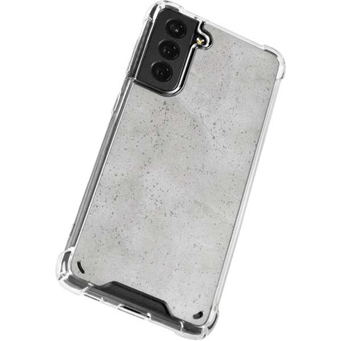 Light Grey Concrete Galaxy S21 Plus 5G Clear Case