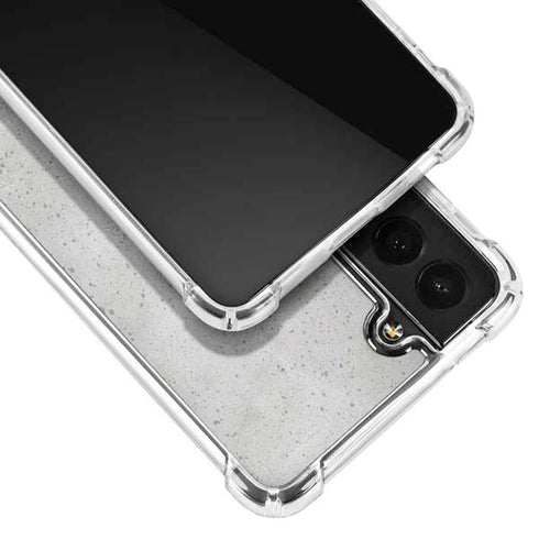Light Grey Concrete Galaxy S21 Plus 5G Clear Case