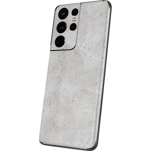 Light Grey Concrete Galaxy S21 Ultra 5G Skin