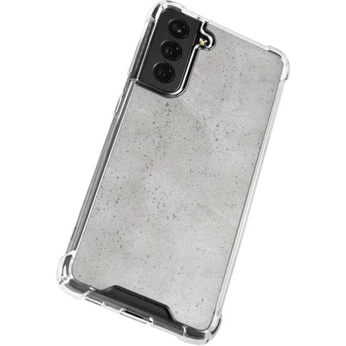 Light Grey Concrete Galaxy S22 Plus Clear Case