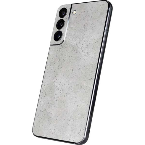 Light Grey Concrete Galaxy S22 Plus Skin