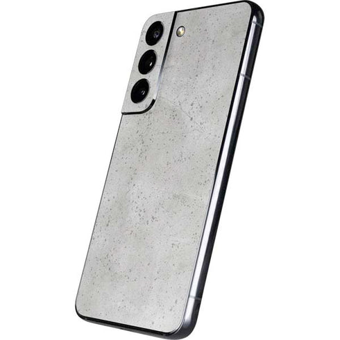 Light Grey Concrete Galaxy S22 Skin