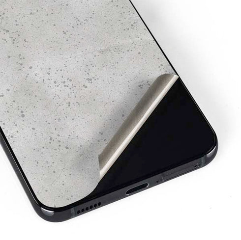 Light Grey Concrete Galaxy S22 Skin