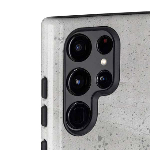 Light Grey Concrete Galaxy S22 Ultra Pro Case