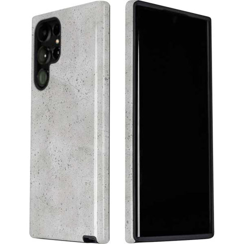 Light Grey Concrete Galaxy S22 Ultra Pro Case