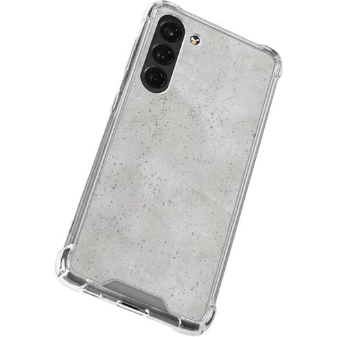 Light Grey Concrete Galaxy S23 Plus Clear Case