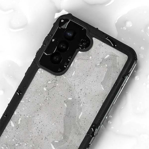 Light Grey Concrete Galaxy S23 Plus Waterproof Case
