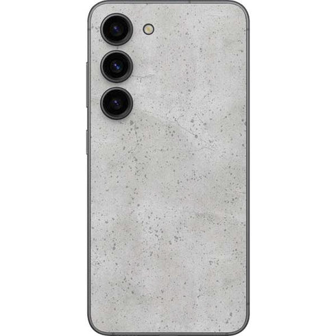 Light Grey Concrete Galaxy S23 Skin