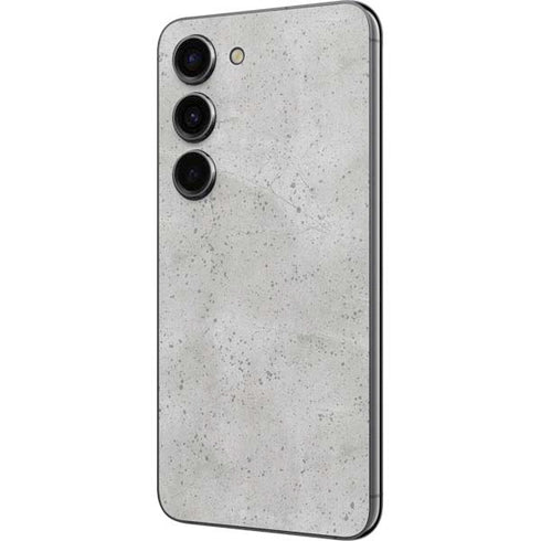 Light Grey Concrete Galaxy S23 Skin