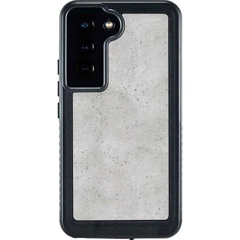 Light Grey Concrete Galaxy S23 Waterproof Case
