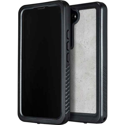 Light Grey Concrete Galaxy S23 Waterproof Case
