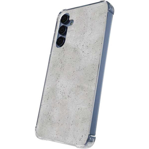 Light Grey Concrete Galaxy S24 Clear Case