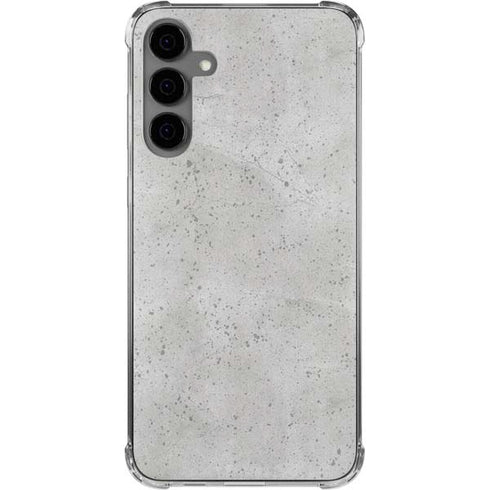 Light Grey Concrete Galaxy S24 Plus Clear Case
