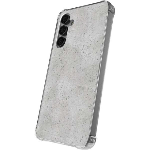 Light Grey Concrete Galaxy S24 Plus Clear Case
