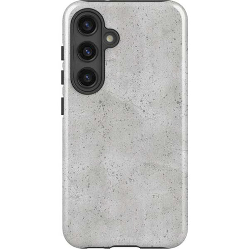 Light Grey Concrete Galaxy S24 Plus Impact Case