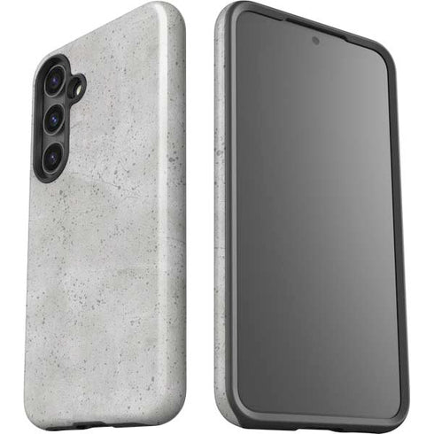 Light Grey Concrete Galaxy S24 Plus Impact Case