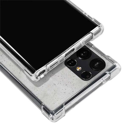 Light Grey Concrete Galaxy S24 Ultra Clear Case