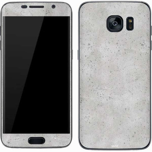 Light Grey Concrete Galaxy S7 Skin