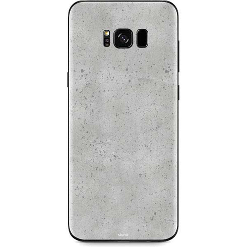 Light Grey Concrete Galaxy S8 Plus Skin