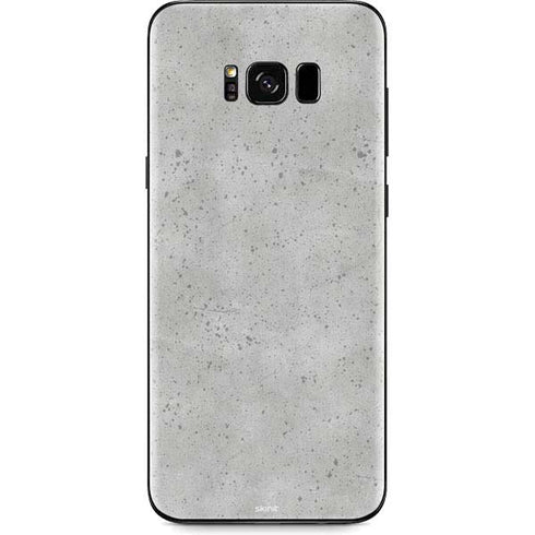 Light Grey Concrete Galaxy S8 Skin
