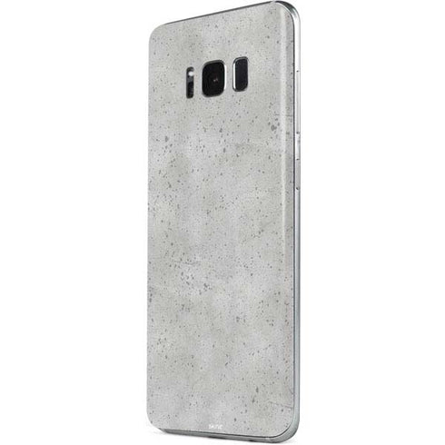 Light Grey Concrete Galaxy S8 Skin
