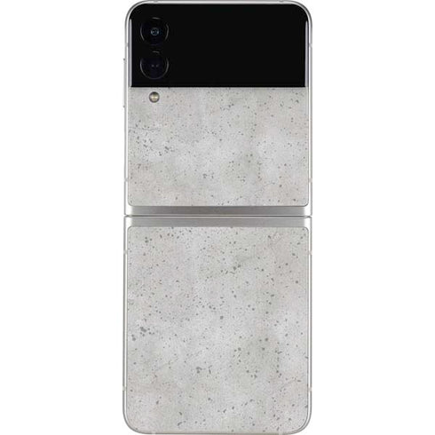Light Grey Concrete Galaxy Z Flip3 5G Skin