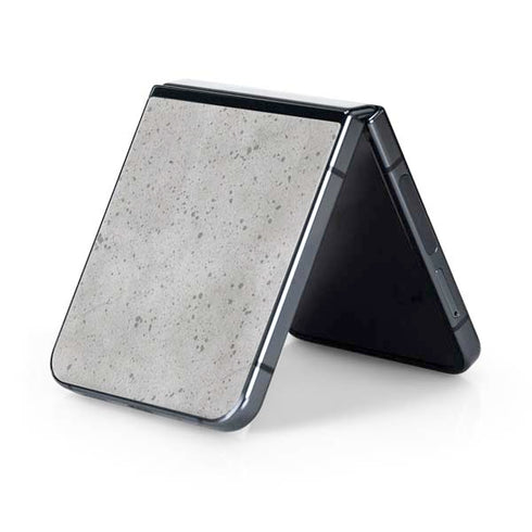 Light Grey Concrete Galaxy Z Flip5 5G Skin