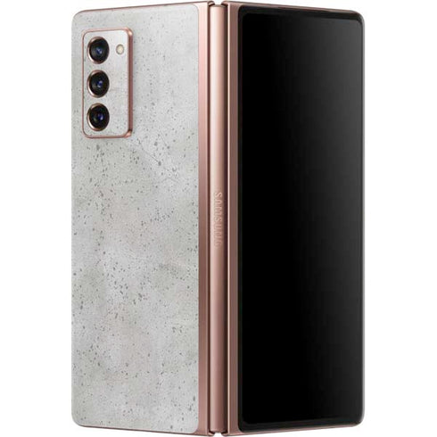 Light Grey Concrete Galaxy Z Fold2 5G Skin