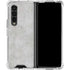 Light Grey Concrete Galaxy Z Fold4 5G Clear Case
