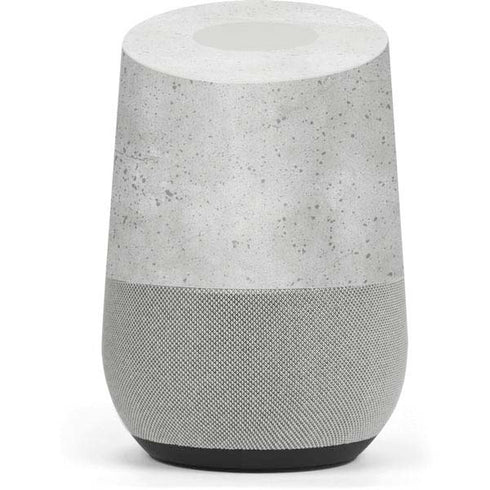 Light Grey Concrete Google Home Skin