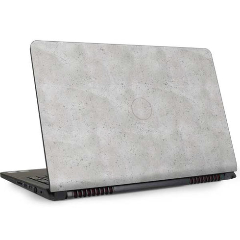 Light Grey Concrete Dell Inspiron Skin